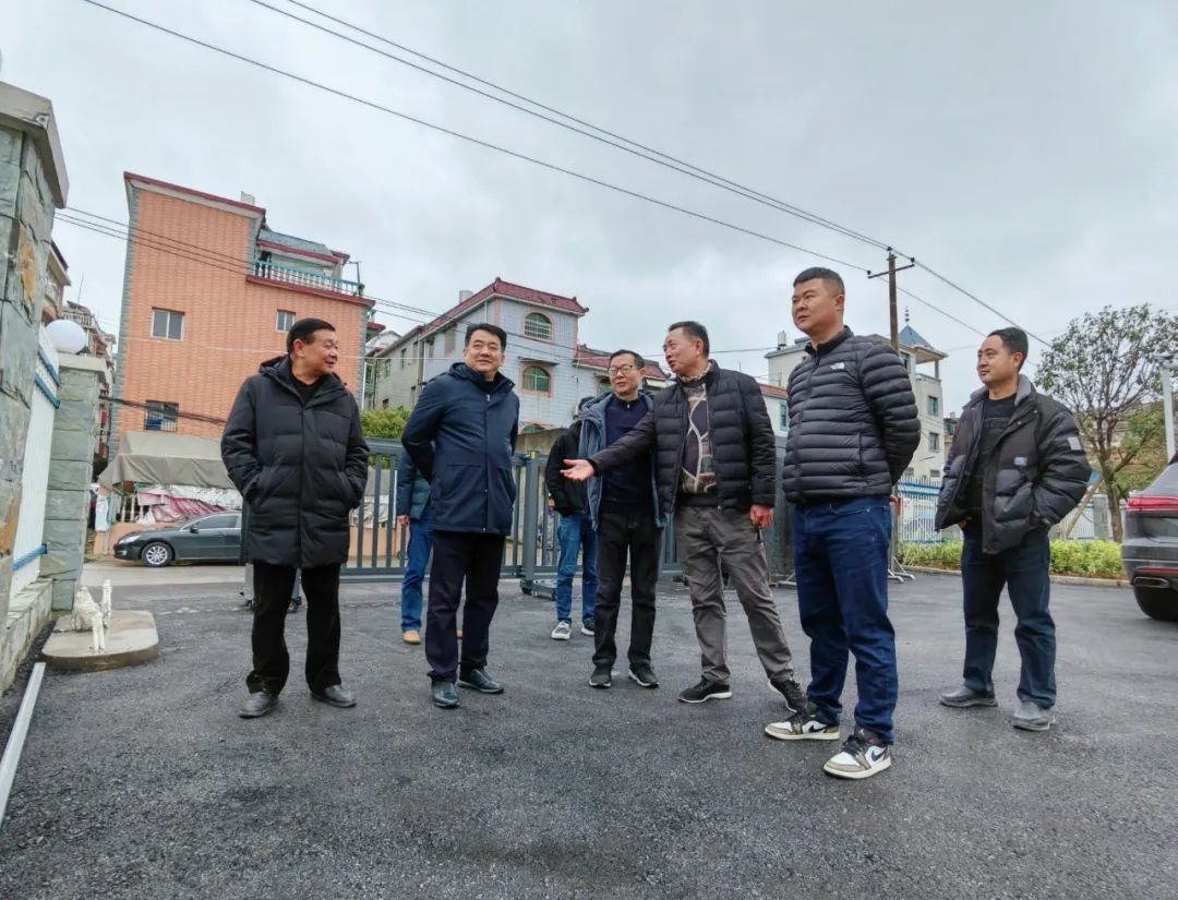 市领导实地查看市老年大学二期工程项目建设情况