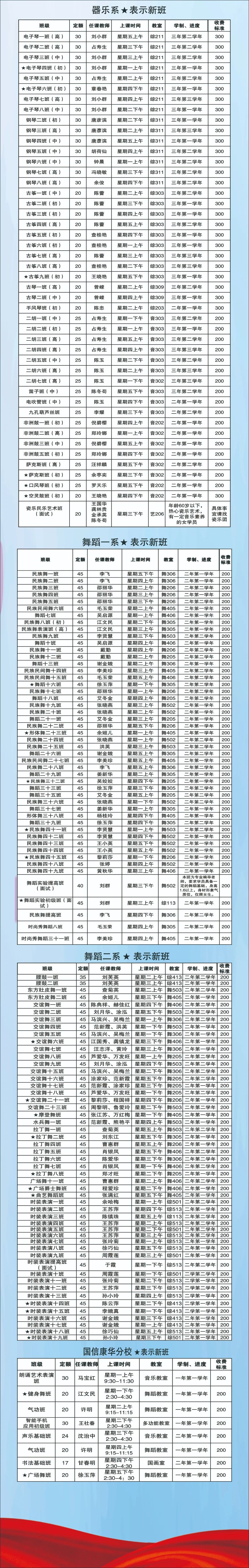 景德镇老年大学2023—2024学年招生简章